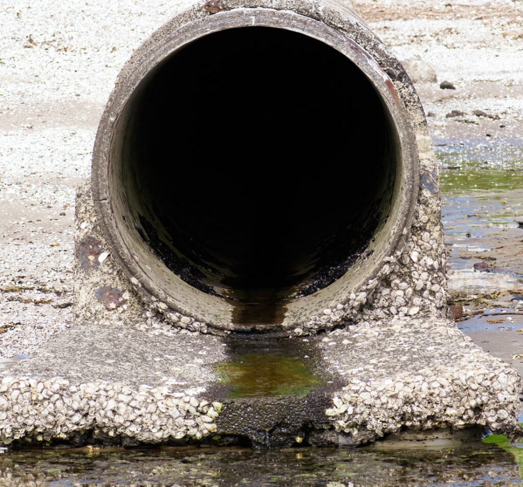 Photo of a stormwater drain
