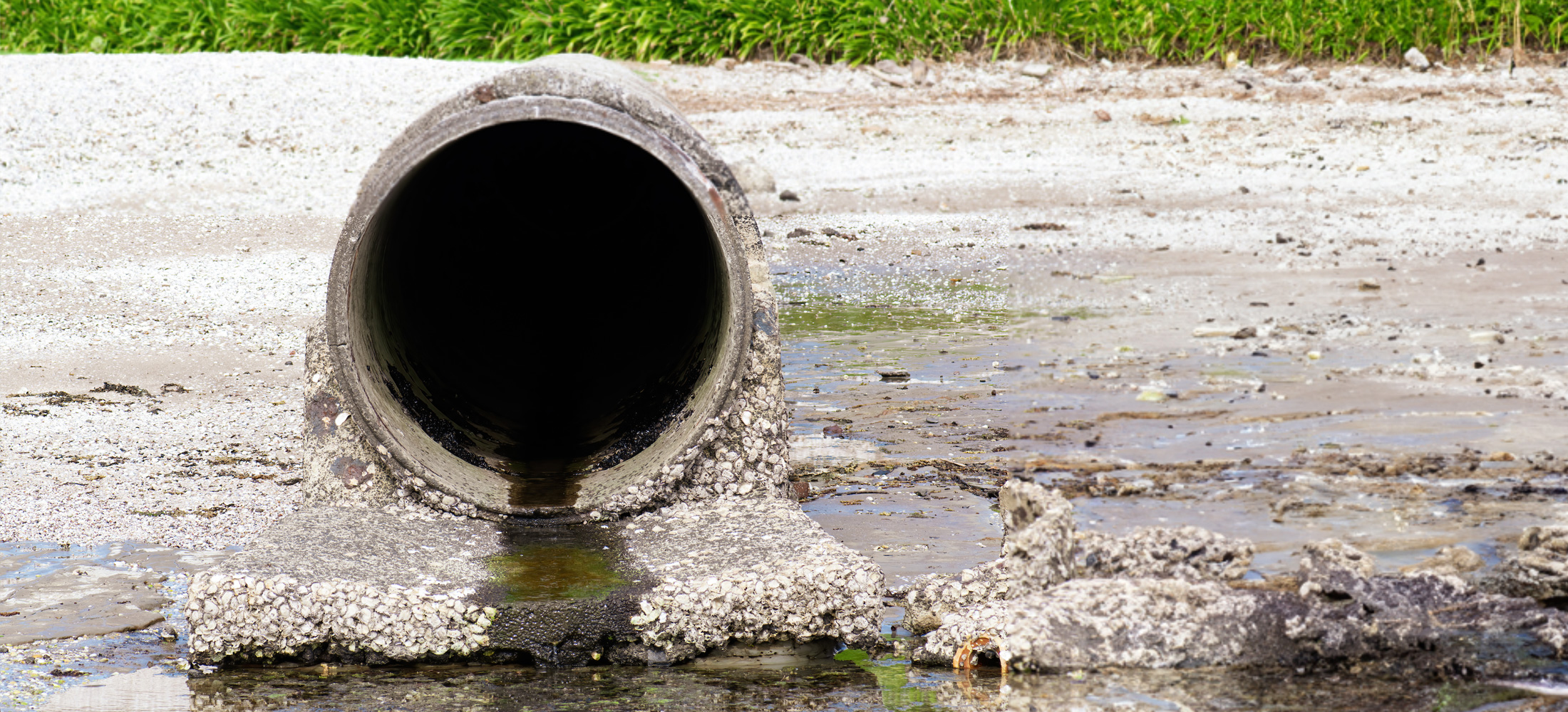 Image of a storm water drain